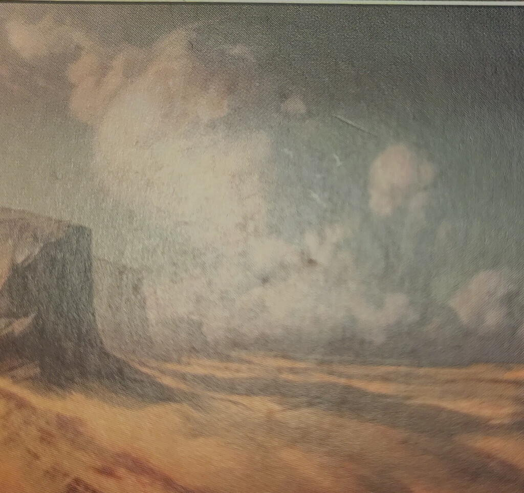 More questionable damage on the same card.