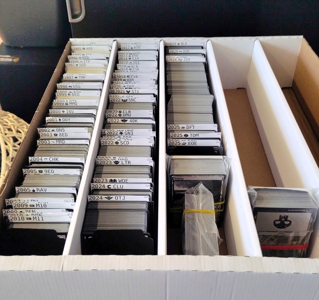 Contents of the Swamp storage box